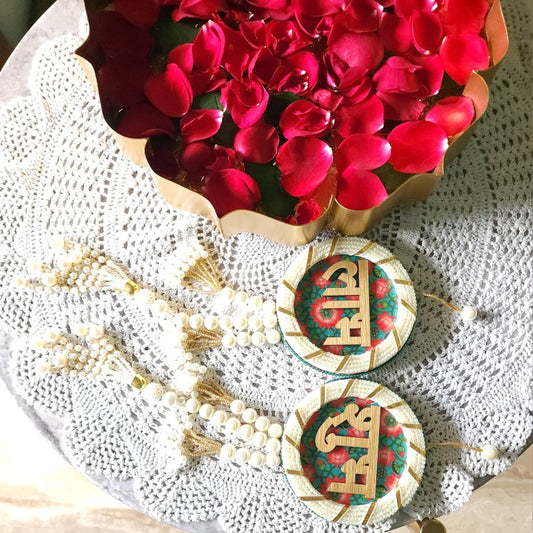 Reversible Shubh Labh Hangings 1