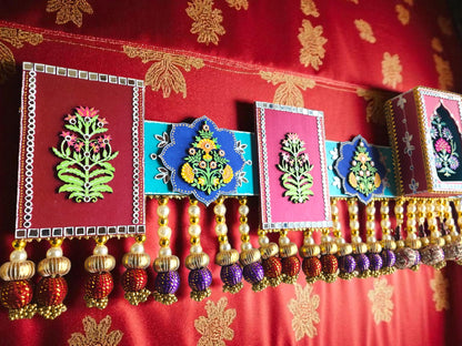 Jharokha Bandharwal / Toran with pair of  hangings