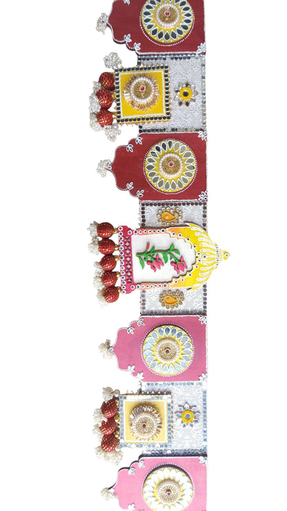 Bandharwar / Toran With Side Hangings