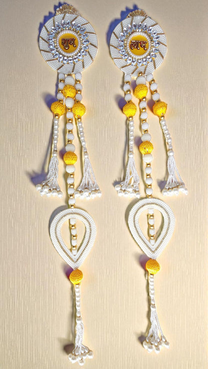 Pearl Shubh Labh Hanging pair